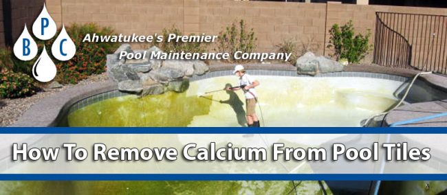 How To Remove Calcium From Pool Tiles How To Remove Calcium From Pool Tiles